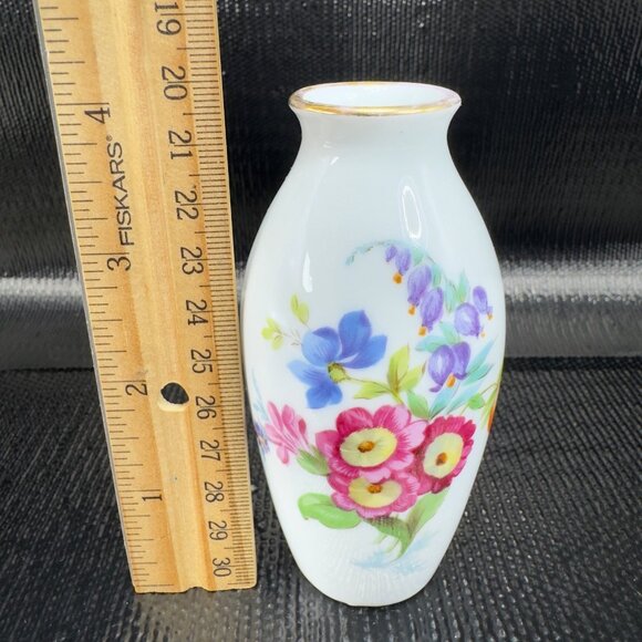 Vintage Rosenthal Selb Bavaria Hand Painted Bud Vase Porcelain Signed K Bloch - Picture 4 of 11